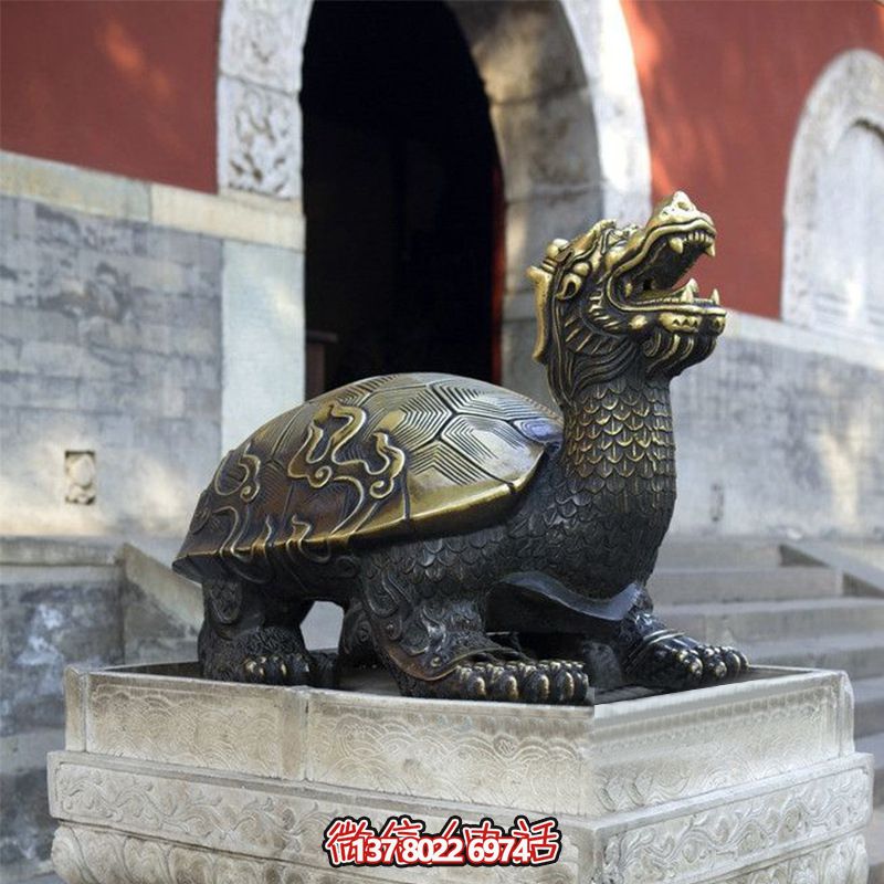 古老的彌勒佛大門(mén)神雕塑