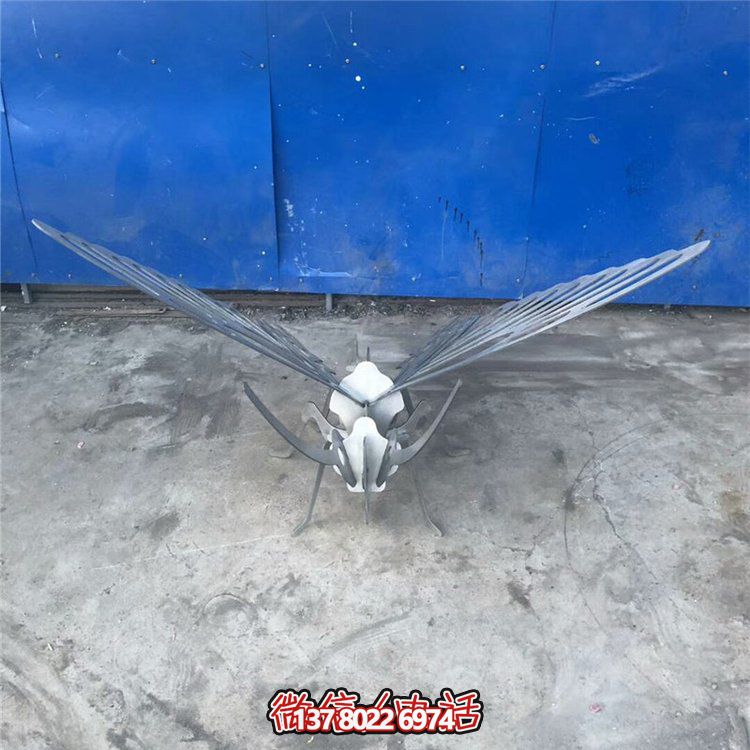 不銹鋼蝴蝶雕塑，點綴你的園林戶外空間