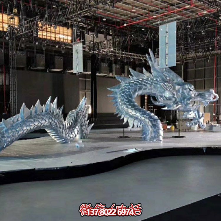 創意玻璃鋼龍雕塑，點亮景觀園林