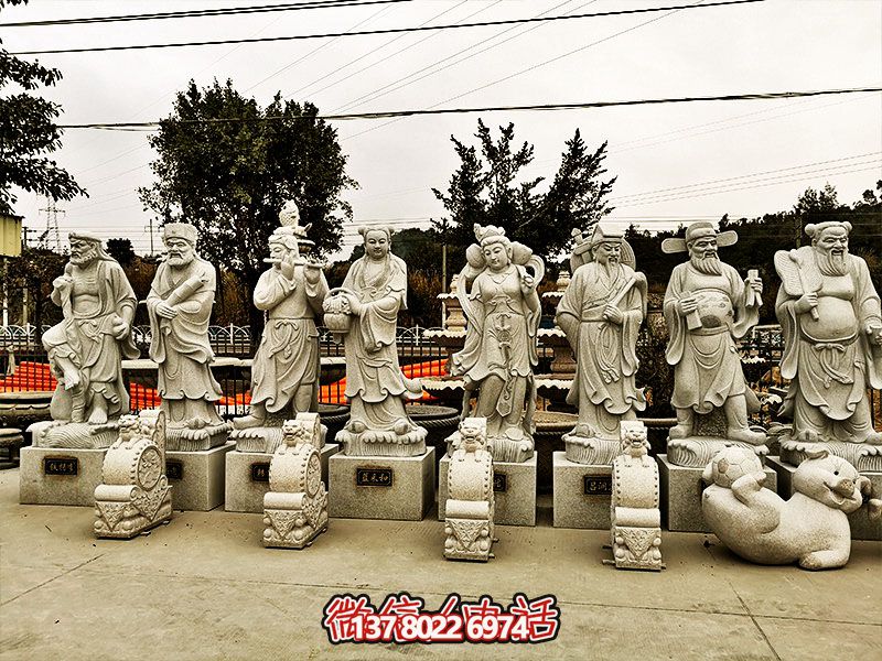 游覽大理古城，欣賞至尊神佛石雕八仙雕塑