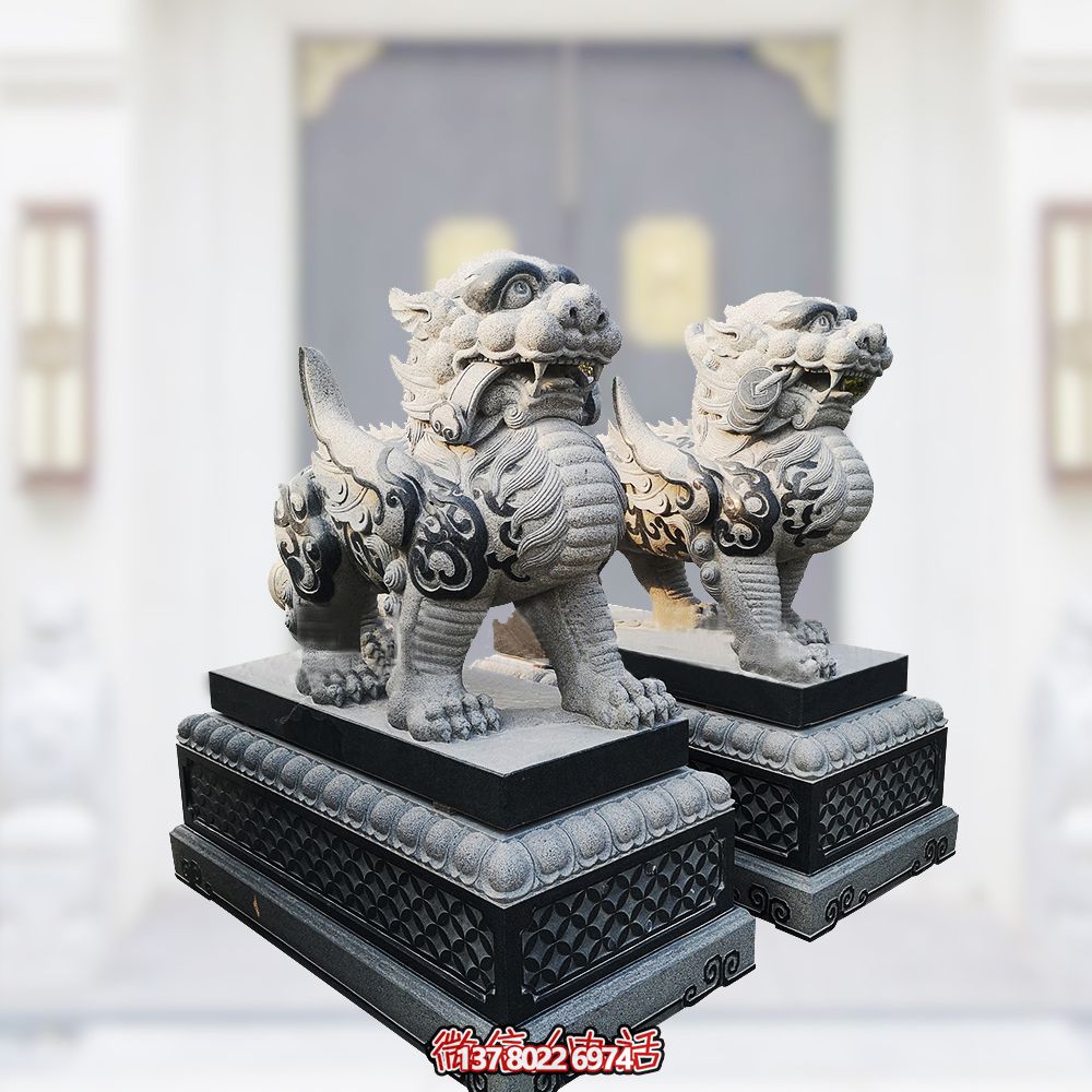 戶外景區青石石雕仿古做舊庭院門口鎮宅貔貅雕塑 戶外景區青石石雕仿古做舊庭院門口鎮宅貔貅雕塑